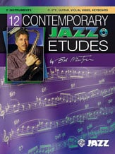 12 Contemporary Jazz Etudes C Instruments BK/CD cover Thumbnail